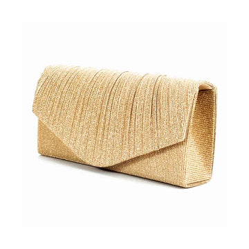 Women’s Sequin Evening Bag – Luxury Chain Shoulder Clutch for Wedding & Party