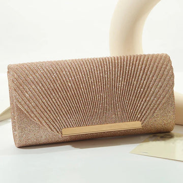 Women’s Elegant Clutch Bag – 2023 Chain Evening Handbag for Bride & Bridesmaids