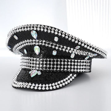 Punk Style Studded Hat