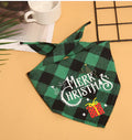 Pet Christmas Plaid Bandanas - Blingy Bag LLC