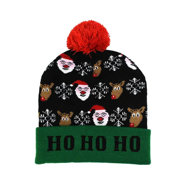 LED Christmas Hat - Blingy Bag LLC