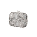 Female Fashion Star Flower Rhinestone Clutch Dinner Bag - Blingy Bag LLC