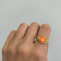 Creative Love Heart Ring - Blingy Bag LLC