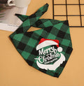 Pet Christmas Plaid Bandanas - Blingy Bag LLC