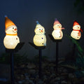 Solar Christmas Lights Snowman - Blingy Bag LLC