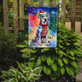 Catahoula Christmas Garden Flag - Blingy Bag LLC