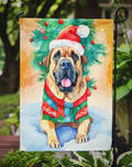 Bullmastiff Christmas Garden Flag - Blingy Bag LLC