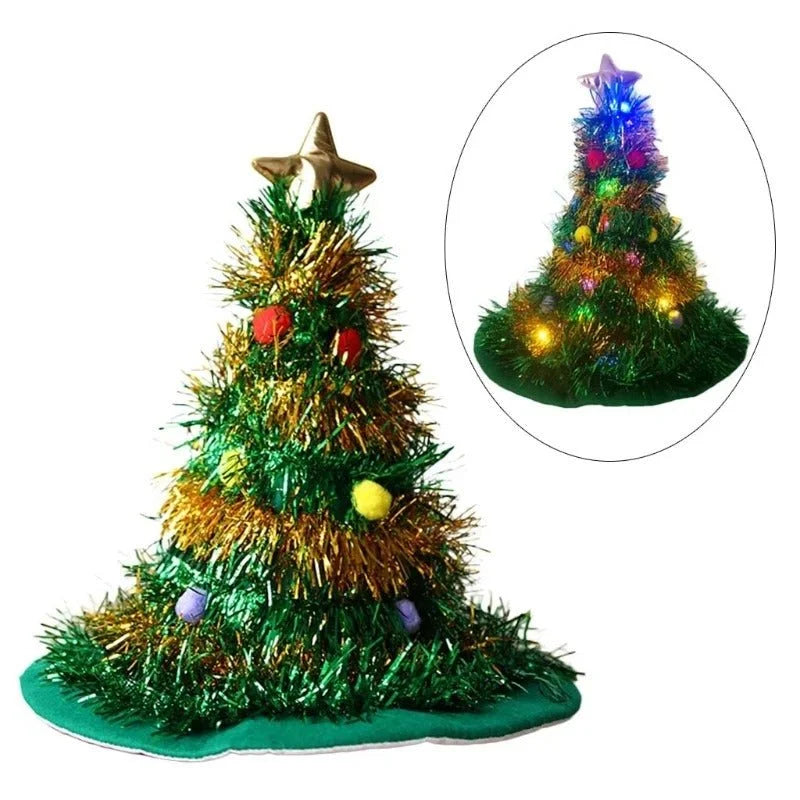 Festive Christmas Tree Hat - Blingy Bag LLC