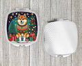 Akita Christmas Compact Mirror - Blingy Bag LLC