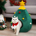 Christmas Cat House - Blingy Bag LLC