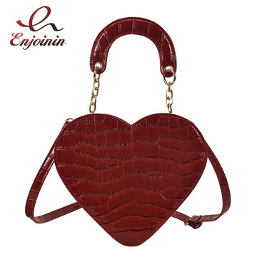 Cute Heart Shaped Design Purse - Blingy Bag LLC