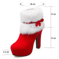 Boots Christmas High Heels - Blingy Bag LLC