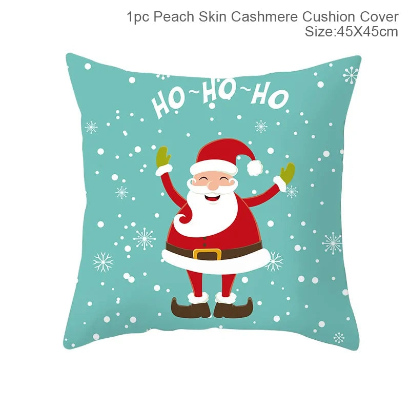 Cartoon Christmas Pillow Cover - Blingy Bag LLC