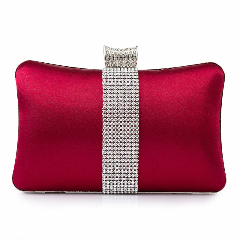 Rhinestone-studded Clutch Bag Banquet Fashion - Blingy Bag LLC