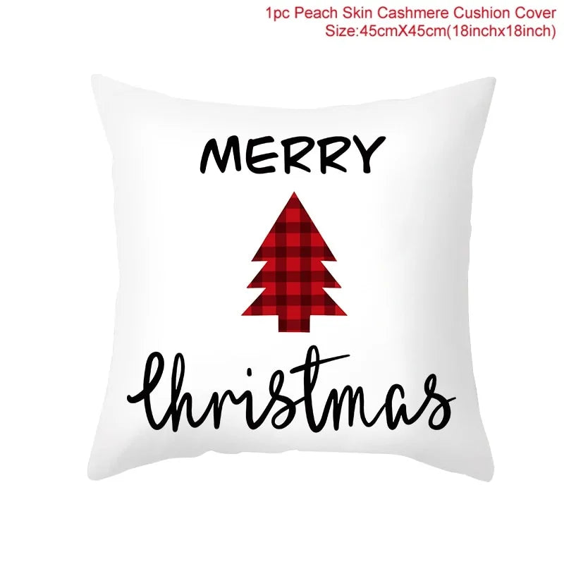 Cartoon Christmas Pillow Cover - Blingy Bag LLC