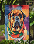 Bullmastiff Christmas Garden Flag - Blingy Bag LLC