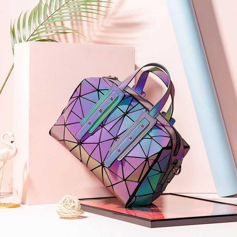 Holographic Reflection Handbag - Blingy Bag LLC