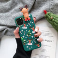 Christmas Silicone Phone Case - Blingy Bag LLC