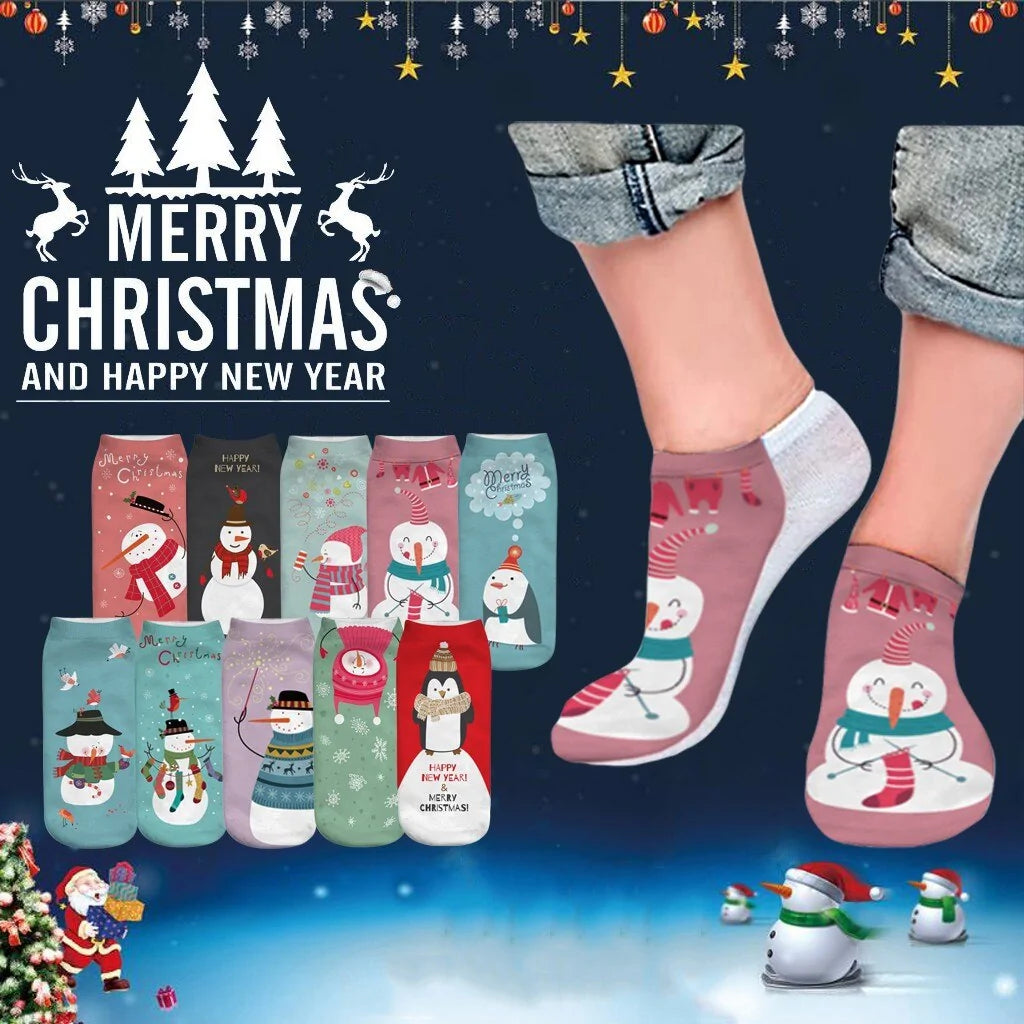 Women's Christmas Socks - Blingy Bag LLC