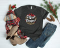 Retro Merry Christmas Shirt, Buffalo Plaid Christmas Shirt - Blingy Bag LLC