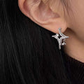 Asterism Rhinestone Earrings - Blingy Bag LLC