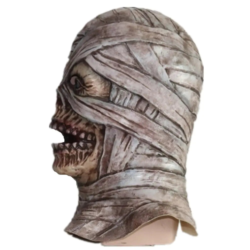 Halloween Mummy Zombie Latex Mask - Blingy Bag LLC