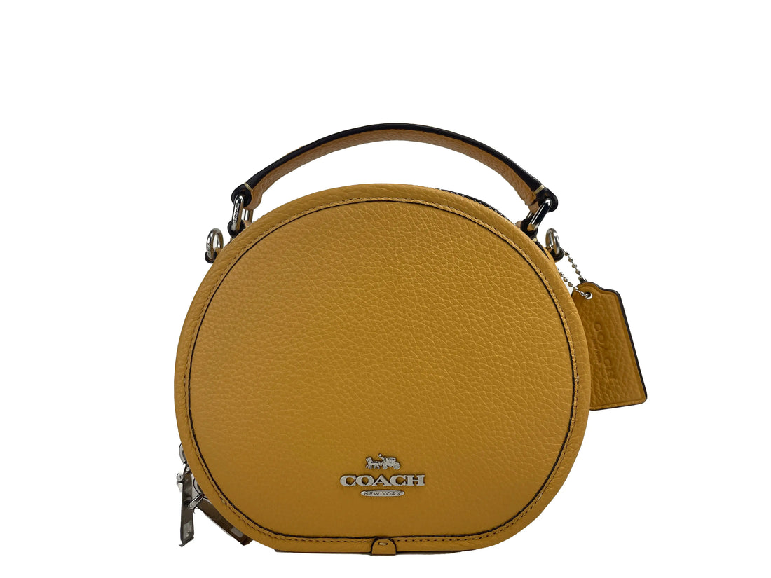 Coach (CO987) Canteen Crossbody Bag Purse (Honey Comb) - Blingy Bag LLC