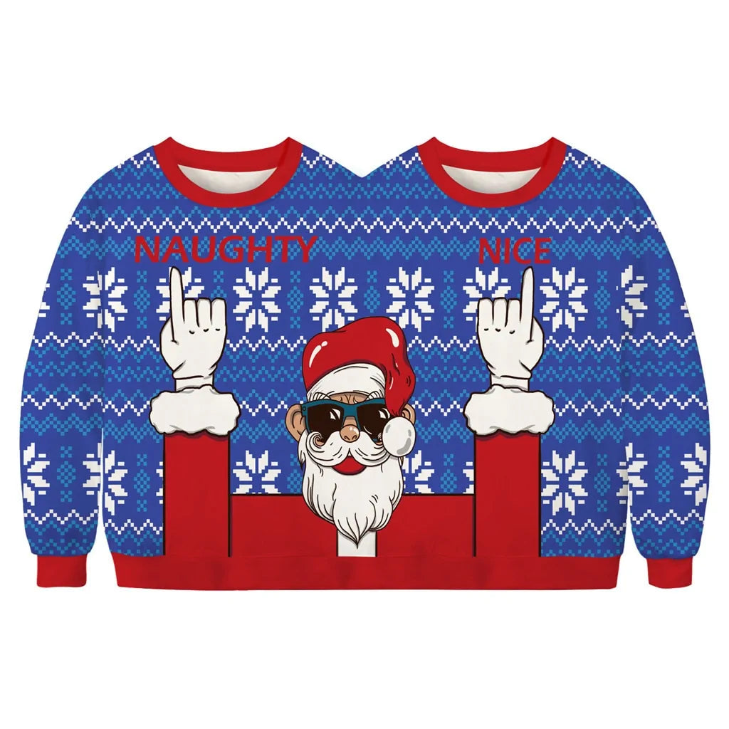 Christmas Siamese Sweater - Blingy Bag LLC