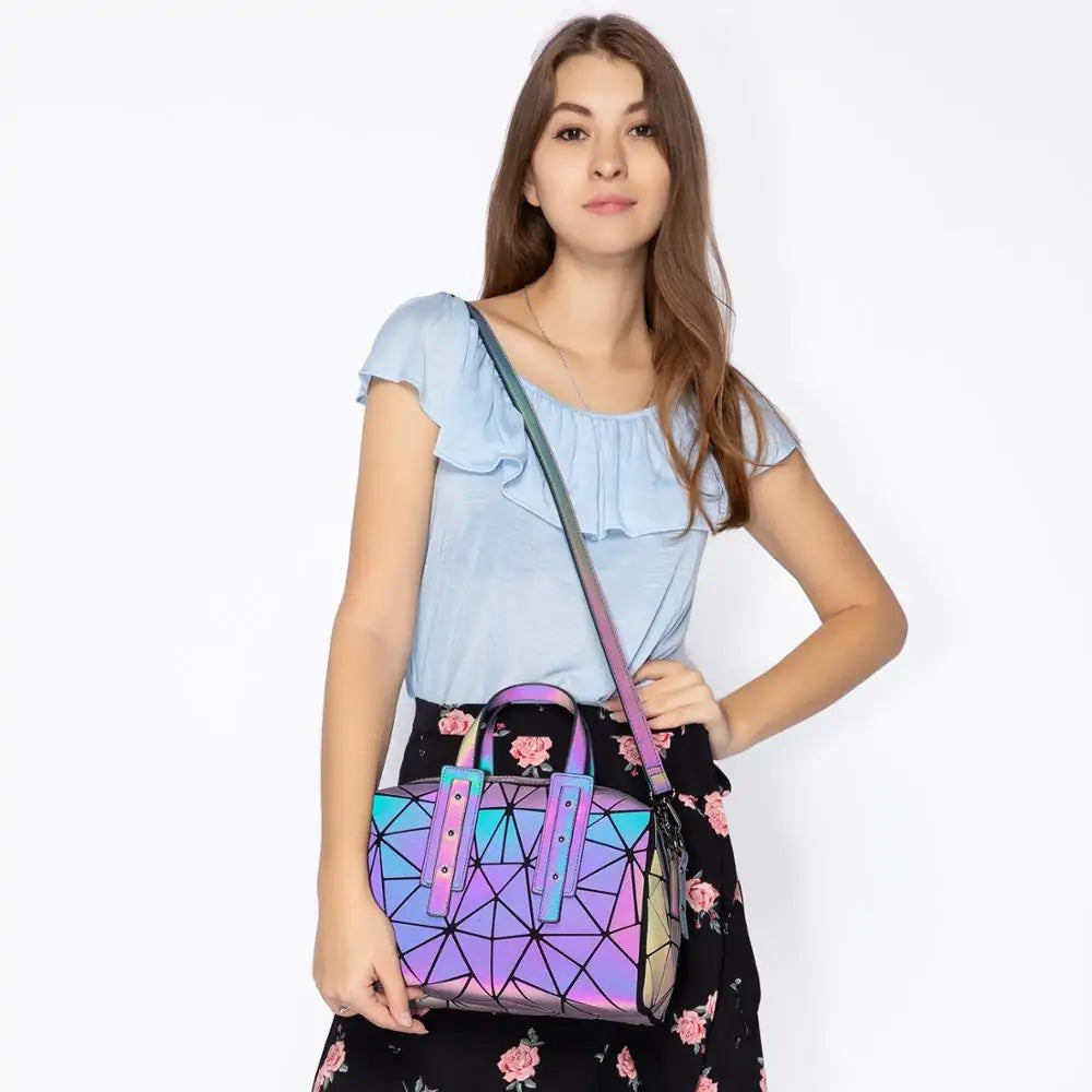 Holographic Reflection Handbag - Blingy Bag LLC