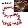 Red Berry Christmas Garland - Blingy Bag LLC