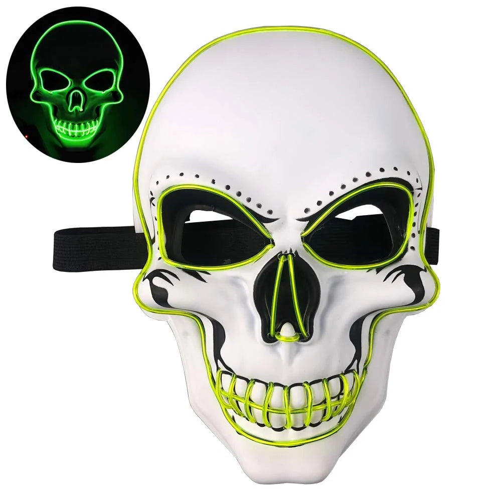 Skeleton Halloween Mask - Blingy Bag LLC