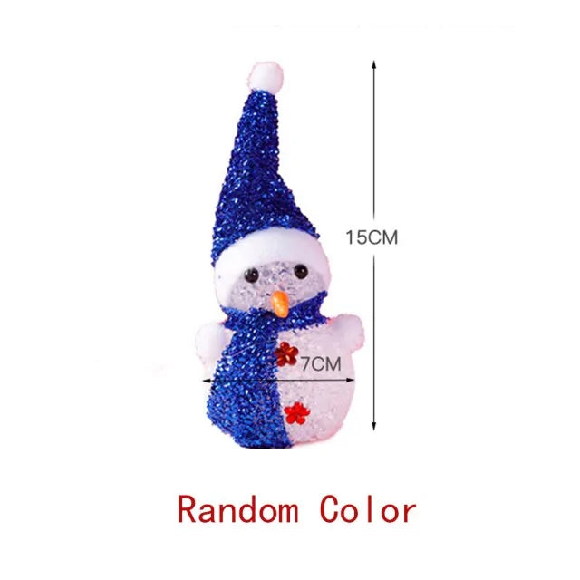 Solar Christmas Lights Snowman - Blingy Bag LLC