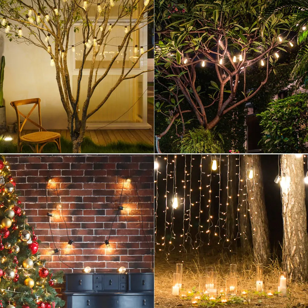 LED Solar Christmas Lights - Blingy Bag LLC