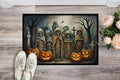 Mummies Spooky Halloween Doormat - Blingy Bag LLC