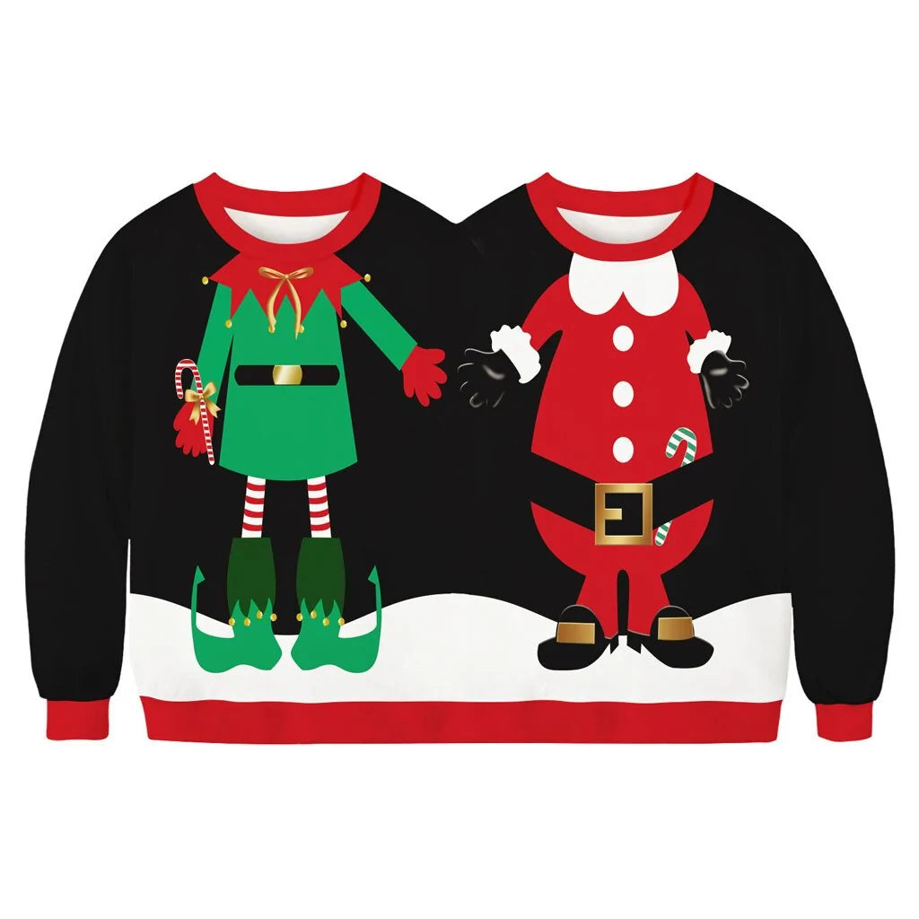 Christmas Siamese Sweater - Blingy Bag LLC