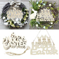 Happy Easter Wooden Plaque Sign - Blingy Bag LLC