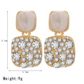 Vintage Shiny Crystal Earrings - Blingy Bag LLC