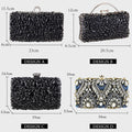 Beaded Crystal Clutch Bag - Blingy Bag LLC