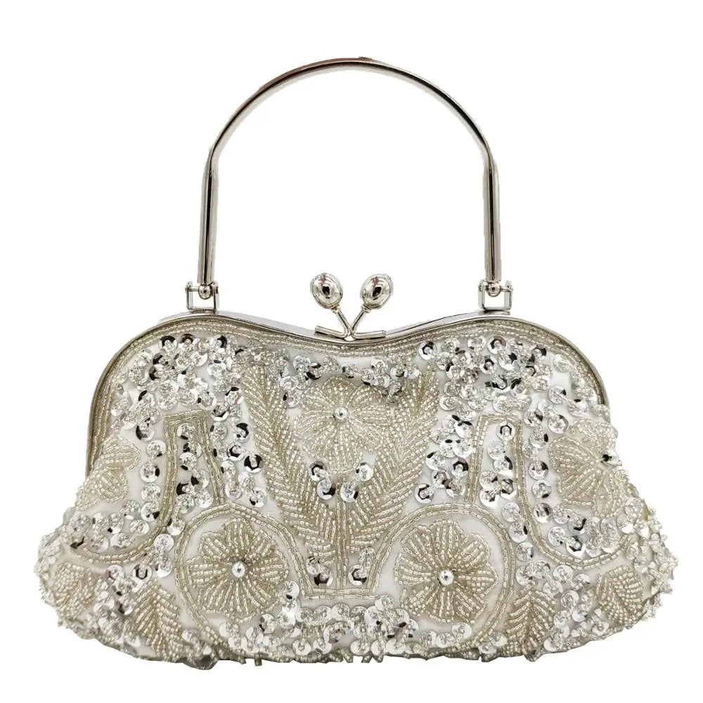 Formal Beaded Evening Purse - Blingy Bag LLC