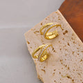 Double Stack Hoop Earrings - Blingy Bag LLC