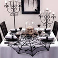 Halloween Lace Web Tablecloth - Blingy Bag LLC