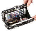 Beaded Crystal Clutch Bag - Blingy Bag LLC