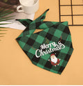 Pet Christmas Plaid Bandanas - Blingy Bag LLC