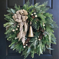 Christmas Pine Cone Wreath - Blingy Bag LLC