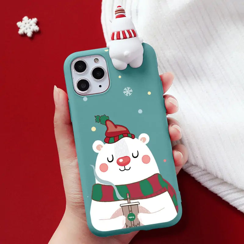 Christmas Soft Phone Case - Blingy Bag LLC