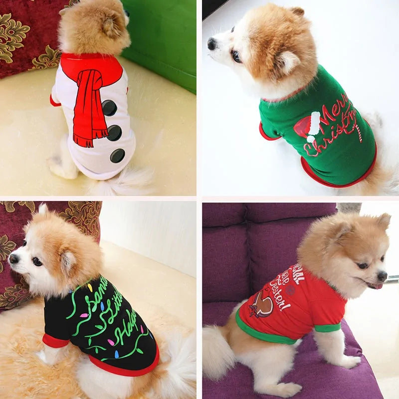 Christmas Dog Shirt - Blingy Bag LLC