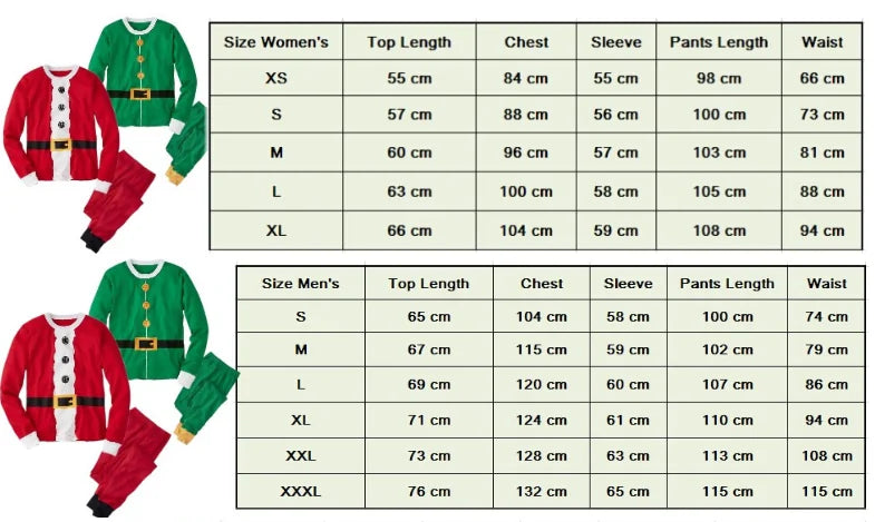 Santa Christmas Pajamas - Blingy Bag LLC