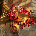 Red Berry Christmas Garland - Blingy Bag LLC