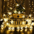 Snowflakes LED Christmas Lights - Blingy Bag LLC