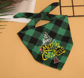 Pet Christmas Plaid Bandanas - Blingy Bag LLC